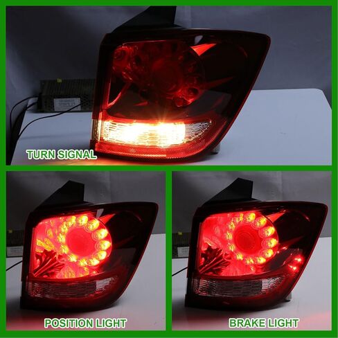 Outer Tail Lights Compatible with Dodge Journey 2011-2020 Rear Taillights Assembly Led Brake Light Tail Lamp Left Driver Side in Kuwait