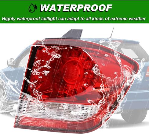 Outer Tail Lights Compatible with Dodge Journey 2011-2020 Rear Taillights Assembly Led Brake Light Tail Lamp Left Driver Side in Kuwait