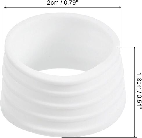 PATIKIL Badminton Racket Handle Grip Ring Racquet Fix Ring Grip Band Rubber Ring Non-Slip Absorbent Overgrip in Place in Saudi Arabia