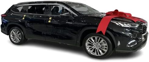 AUTOCLOVER Tape-On Rain Guards Window Visors 6 Pcs Set for Toyota Highlander 2020 2021 2022 2023 2024 / Window Deflectors, Out-Channel Vent Shades (Black) in Saudi Arabia
