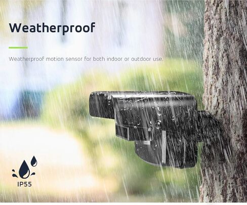 Driveway Alarm, Long Range Wireless Motion Sensor Alarm Outdoor Indoor, Weatherproof Motion Detector Alert for DIY Security Alert System for Outside Yard, Garage, Gate, Pool Safety in Kuwait