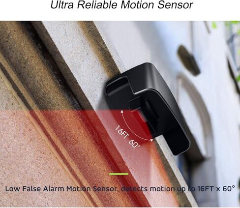 Driveway Alarm, Long Range Wireless Motion Sensor Alarm Outdoor Indoor, Weatherproof Motion Detector Alert for DIY Security Alert System for Outside Yard, Garage, Gate, Pool Safety in Kuwait