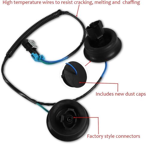 917-033 12601822 Knock Sensor Wire Harness Kit Compatible with Chevy Suburban Silverado Avalanche Tahoe GMC GM Sierra Yukon Envoy Cadillac CTS Escalade Hummer H2 Pontiac Firebird in Saudi Arabia