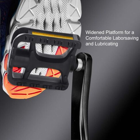 دواسات الدراجة، دواسات الدراجة الجبلية، دواسات الدراجة خفيفة الوزن لدواسة MTB BMX، دواسات ألياف النايلون المضادة للانزلاق، دواسات دراجة الطريق المغزلية 9/16 بوصة، دواسات منصة الدراجة in Kuwait