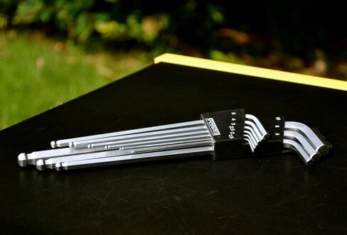 Pedro's L Hex Bicycle Wrench Set (9-Piece with Holder), Silver, 126849 in Saudi Arabia