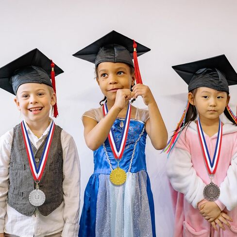 Medals for Awards, 12 Pieces Gold Silver Bronze Metal Medals Winner Medals with Ribbon Necklace for Sports Day Prizes, Gymnastics Competitions, Party Gifts, Kids Adults in Saudi Arabia