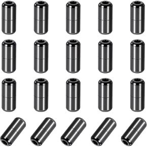 20pcs أقفال حاشية الأقفال مشبك سبيكة حاشية قفل buckle لا حذاء ربطة عنق الدبوس المعاد