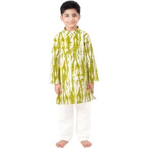 Chandrakala Kids Kurta Set for Boys Indian Printed Ethnic Wear (KK112-P)