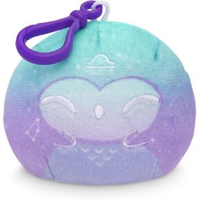 TeeTurtle Reversible Celestial Zodiac Astrological Sign Bunny Plushie Keychain