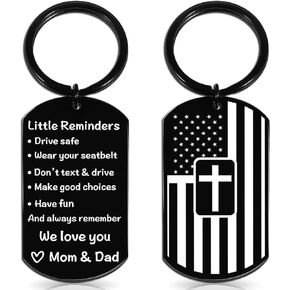 OEHEDOU Gifts For 16 Year Old Girl Boy Drive Safe Keychain For Teen Girls Boys Daughter Son New Driver Gifts For Fathers Day Birthday Gift For Boys Girl First Communion Items For Teenager Boys Girls