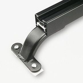 ACH200 TRACK MOUNT RACK RACK ADAPTER LOCKS/Adventure Racks/Adventure Racks/Crics -bars - متوافق مع HUMMER H3/H3T و SURCO R3600 ، R5300 ، R6200 ، AR3600 ، AR5300 ، AR6200 ROOفي