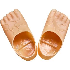 Alipis Big Slippers 1 Pair Prop Slippers Giant Parties Cosplay Favor Party Barefoot Masquerade Shoes Props Novelty Feet Halloween of Costume Covers Funny Accessories Halloween Slipper Shoes