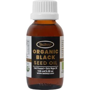 Strong Black Seed Oil Liquid | 100% Organic Special Seed | Highest Thymoquinone and Volatile Oil | Turkish Black Seed Oil | USDA Certified, Non GMO, Cold-Pressed (Strong 3.38 Fl Oz)