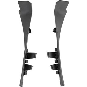 2Pcs Windshield Wiper Cowl Cover Front Left and Right Extension Cover Trim Compatible with Nissan Rogue 2014 2015 2016 2017 2018 2019 2020 66895-4BA1A 66894-4BA1A 66894-4CL0A 66895-4CL0A