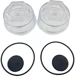 Oil Cap Kit Fit for AL-KO/Hayes 10K-16K Axles Series Replace RG04-250, 2 Pcs