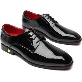 Men's Blake Oxfords Patent Leather Comfortable Dress Wedding Party Shoes