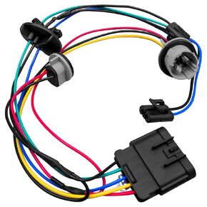 Headlamp Wiring Harness Fit for Chevy Impala 2006-2013 Impala Limited 2014-2016 Monte Carlo 2006-2007 Replace 25842432 2584-2432, Front Right or Left Side