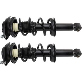 TRQ Rear Shock & Spring Strut Assembly Set Compatible with Rear Driver & Passenger Side 2013-2016 Scion FR-S 2013-2018 Subaru BRZ 2019 Toyota 86