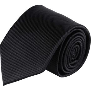 Jacob Alexander Men's Tone on Tone Corded Extra Long Neck Tie
