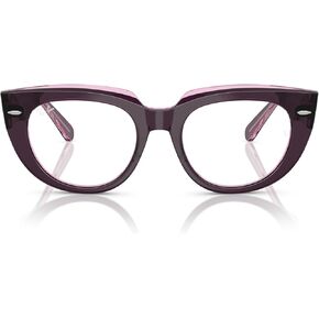Ray-Ban Women's Rx5586 Doreen Square Prescription Eyewear Frames