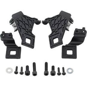 APPERIANPAR 2PCS الأمامية الأمامية واليمين لإصلاح قواطع المصباح اليمنى لـ Audi S4 2013-16 ، S5 2013-17 ، A4 2013-16 ، A4 Quattro 2013-16 ، A5 Quattro 2013-17 ، A5 2013-16 ، Allroad 2013-16 ، RS5 2013-16