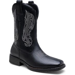 Jousen Cowboy Boots for Men Embroidery Western Boots