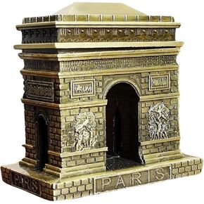BESPORTBLE Triumphal Arch Model Bar Triumphal Arch Decor Metal Building Model Dinner Table Decor Home Accents Decor Home Decor Ornament Unique Triumphal Arch Craft Vintage Europe Alloy Travel