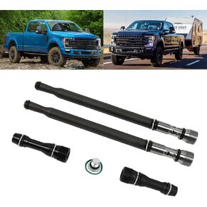 طقم توصيل أنبوب أنبوب إمدادات الوقود متوافق مع 2004-2010 فورد 6.0L F250 F350 F450 F550 Super Duty Powerstroke Diesel E/F-Series ، 6E7Z9A332B 6E7Z9A332A