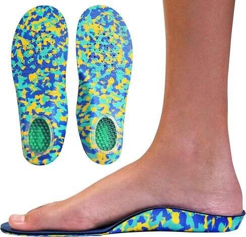 Childrens Insoles for Kids with Flat Feet Who Need Arch Support by Kidsole (Kids Size 2-6) in Saudi Arabia