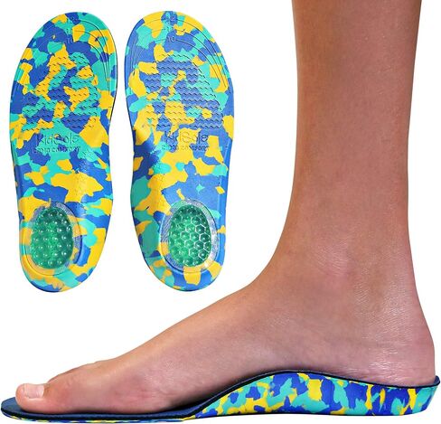 Childrens Insoles for Kids with Flat Feet Who Need Arch Support by Kidsole (Kids Size 2-6) in Saudi Arabia