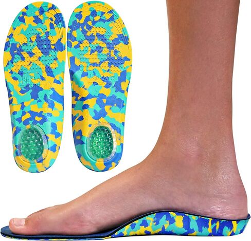 Childrens Insoles for Kids with Flat Feet Who Need Arch Support by Kidsole (Kids Size 2-6) in Saudi Arabia