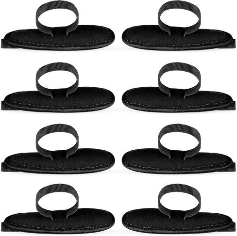 Woanger 8 Pcs Hammer Toe Crest Cushion Soft Straightener Buttress Pads Splint Reduces Pressure from Calluses and Hammer Toes, Medium, Right, Left(Single Hole,Beige) in Kuwait