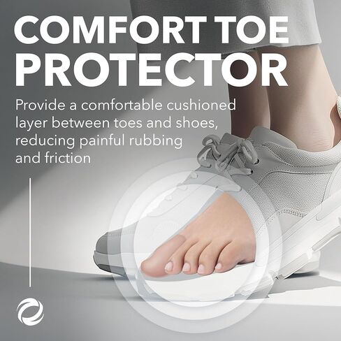 الغطاء وحماية أخمص القدمين - 6 أغطية بيج كبيرة ، لتوفير الراحة من أظافر المفقودة/الناشئة ، والذرة ، والكالس ، والبثور ، وأصابع المطرقة للنساء والرجال in Kuwait