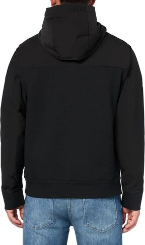 BOSS Men's Seegar Nylon Mix Media Jacket in Saudi Arabia