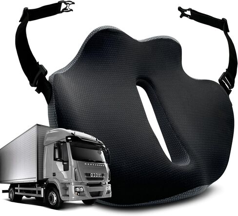 Truck Seat Cushions for Truck Drivers, Sciatica & Tailbone Pain Relief Truck Seat Cushion, Truck Driver Accessories in Saudi Arabia