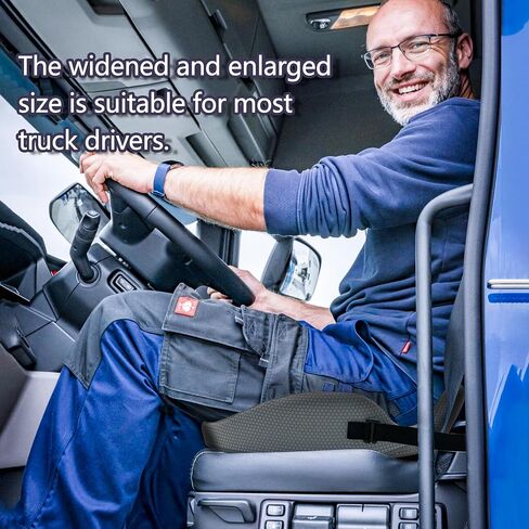 Truck Seat Cushions for Truck Drivers, Sciatica & Tailbone Pain Relief Truck Seat Cushion, Truck Driver Accessories in Saudi Arabia