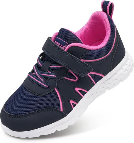 Stelle Kids Shoes Boys Girls Running Sneakers Athletic Lightweight Breathable Non Slip Walking Tennis Shoes for Toddler/Little Kid/Big Kid in Saudi Arabia