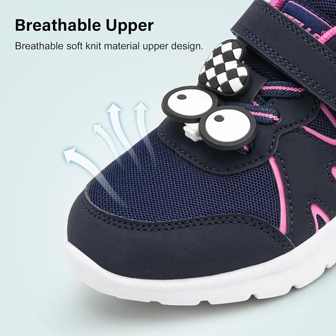 Stelle Kids Shoes Boys Girls Running Sneakers Athletic Lightweight Breathable Non Slip Walking Tennis Shoes for Toddler/Little Kid/Big Kid in Saudi Arabia