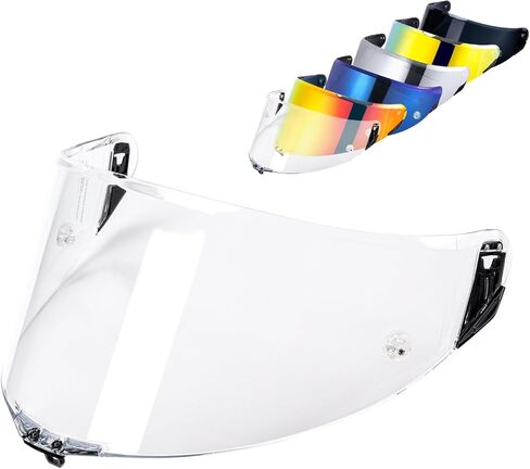 Pista GP RR Visor Replacement - Pista Helmet Visor Motorcycle Helmet Shield for Pista GPR/CORSA-R/Pista GPRR/Race 3 (Chrome Red) in Saudi Arabia
