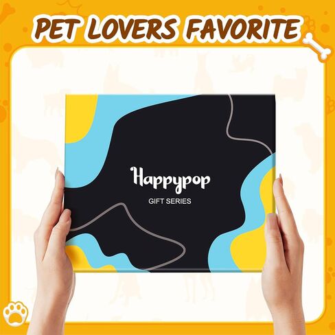 HAPPYPOP Dog Cat Gifts for Boys - Teen Boys Pet Socks, Dog Cat Lover Gifts for 10-12 Year Old, Funny Socks for Kids in Kuwait
