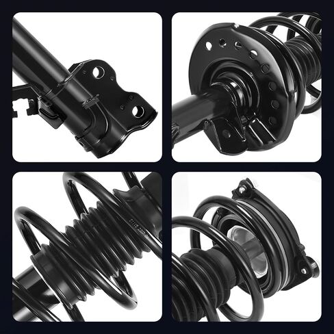 LEDKINGDOMUS Front Complete Strut Shocks and Coil Spring Assembly Compatible with 2014-2019 Sentra in Kuwait