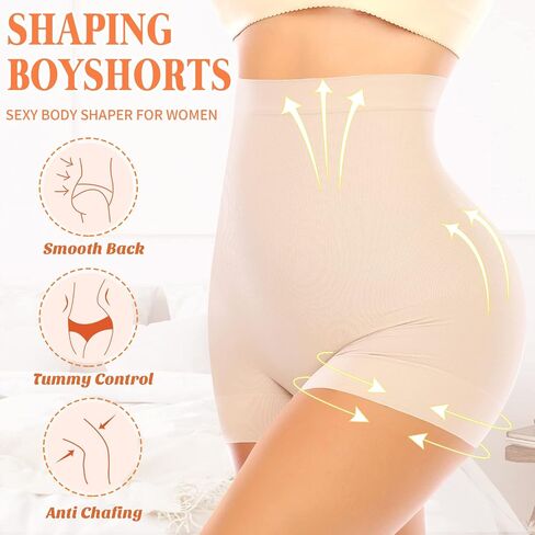 Derca Womens Formear Shorts بطن السيطرة على الجسد المشكل الداخلي تشكيل boyshorts شورتات سلسة تحت الفساتين in Kuwait