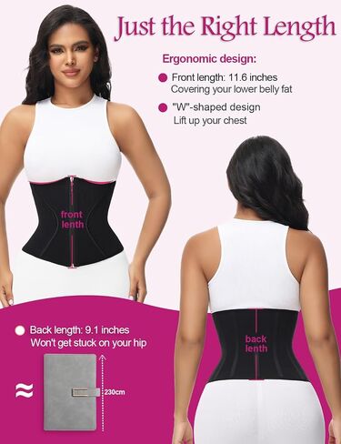 Shortse Short Torso Phech Percter for Women Corset Weist Cincher Cincher Cincher Tummy Control Workout Hourglass Body Shaper in Kuwait