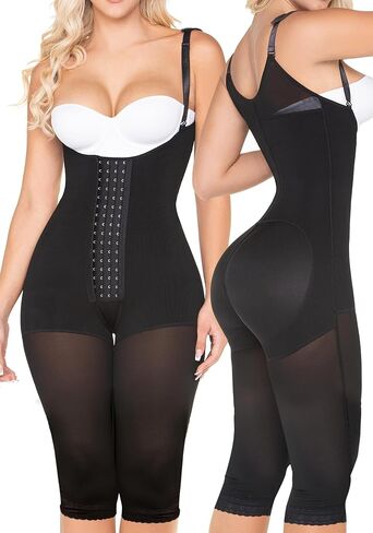 MARIAE FAJAS Tummy Control Shapewear Bodysuit Colombian Open Bust Body Shaper in Saudi Arabia
