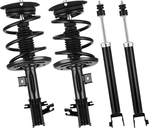 LEDKINGDOMUS Front Complete Strut Shocks and Coil Spring Assembly Compatible with 2014-2019 Sentra in Kuwait