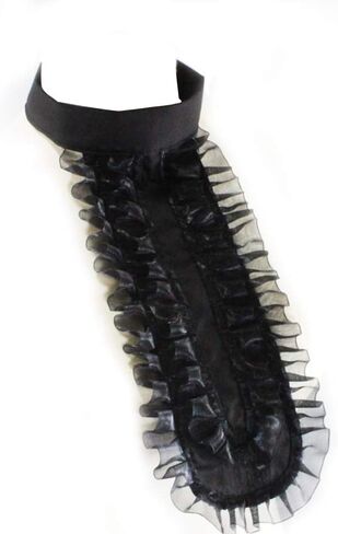 Lace Jabot Necktie Ruffle Neckwear Collar in Saudi Arabia