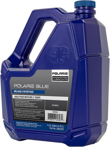 Polaris Premium Synthetic Blend 2-Stroke Engine Oil 1 Gallon Jug OEM 2875036 2882202 in Saudi Arabia