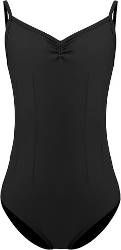 Girls Backless Dance Leotard – Ballet & Gymnastics Tank Bodysuit with Adjustable Strap in Saudi Arabia