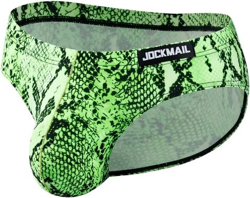 JOCKMAIL 2PCS/Pack Men's Leopard Print Underwear Briefs Sexy Comfort Soft Stretch Classic Fit Serpentine Briefs in Saudi Arabia