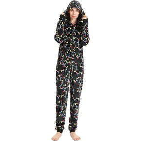 Just One Unisex Adult Holiday Onesie Pajama